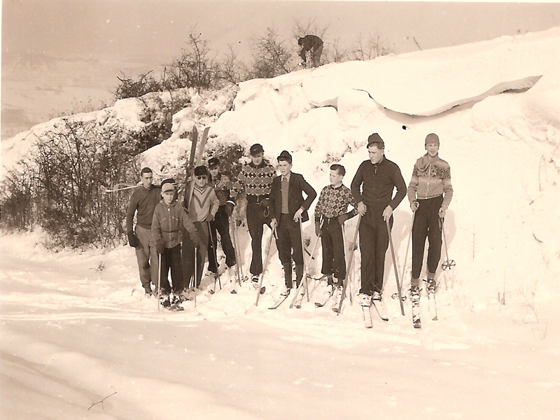 Winter und Menschen aus W1. ---